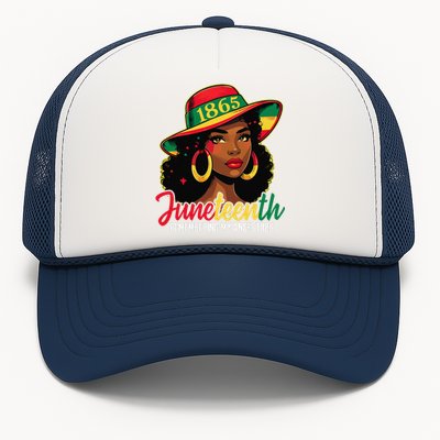 Black Women Juneteenth Remembering My Ancestors Trucker Hat