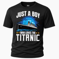 Boy Who Just Love The Rms Titanic Cooling Performance Crew T-Shirt
