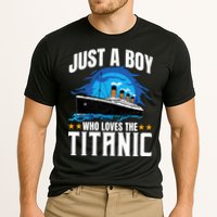 Boy Who Just Love The Rms Titanic Cooling Performance Crew T-Shirt