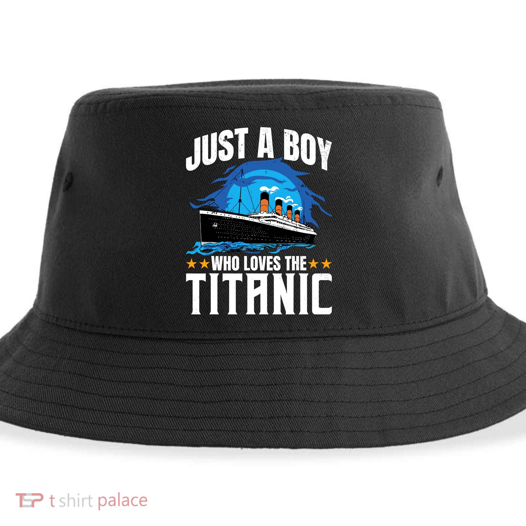 Boy Who Just Love The Rms Titanic Sustainable Bucket Hat