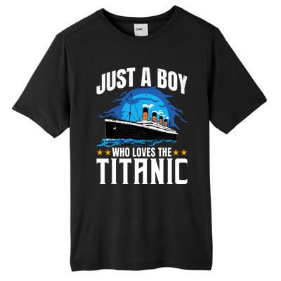 Boy Who Just Love The Rms Titanic Tall Fusion ChromaSoft Performance T-Shirt