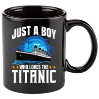 Boy Who Just Love The Rms Titanic 11oz C Handle Ceramic Mug