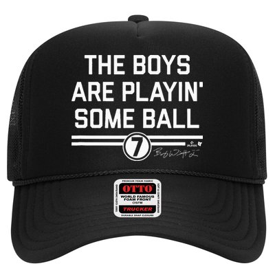Bobby Witt Jr The Boy Are Playin Some Ball Trucker Hat