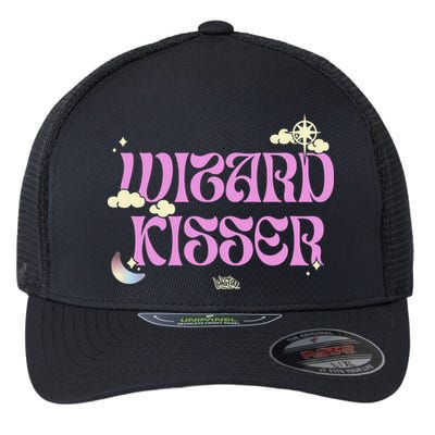 Babsdraws Wizard Kisser Flexfit Unipanel Trucker Cap