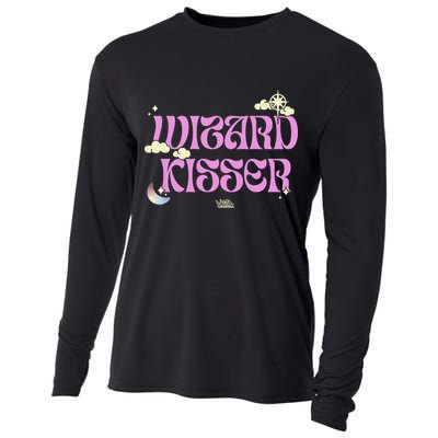 Babsdraws Wizard Kisser Cooling Performance Long Sleeve Crew