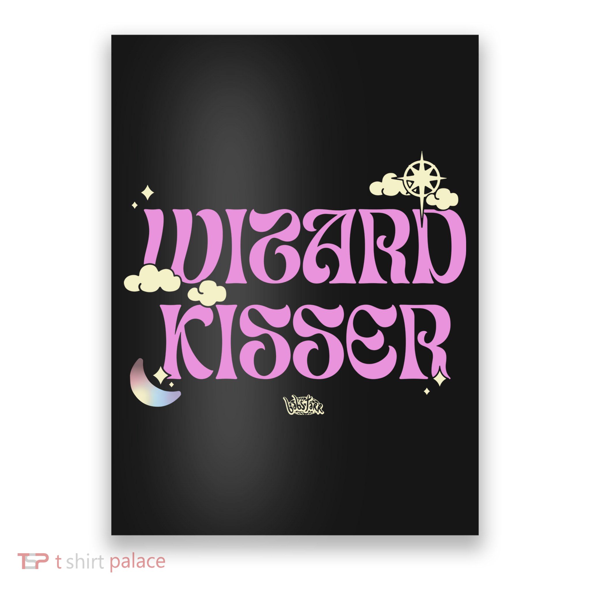 Babsdraws Wizard Kisser Poster