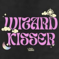 Babsdraws Wizard Kisser Golf Towel