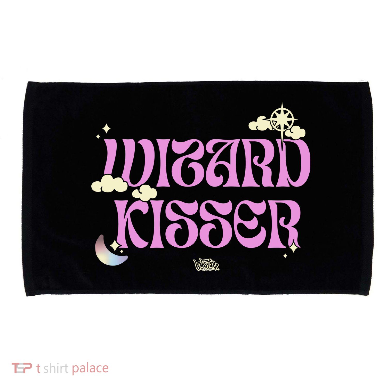 Babsdraws Wizard Kisser Microfiber Hand Towel