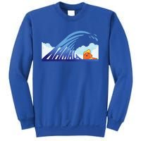 Blue Wave Kamala Harris Trump Sweatshirt