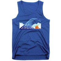 Blue Wave Kamala Harris Trump Tank Top