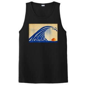 Blue Wave Kamala Funny Anti Trump PosiCharge Competitor Tank