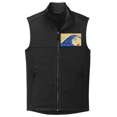 Blue Wave Kamala Funny Anti Trump Collective Smooth Fleece Vest