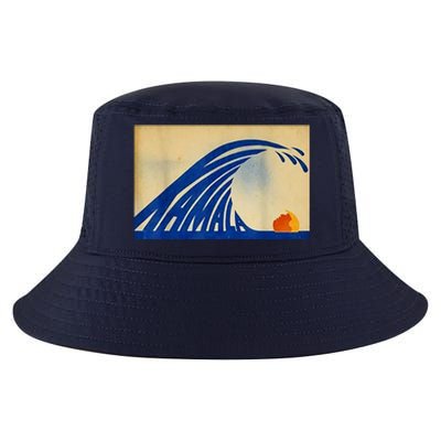 Blue Wave Kamala Funny Anti Trump Cool Comfort Performance Bucket Hat