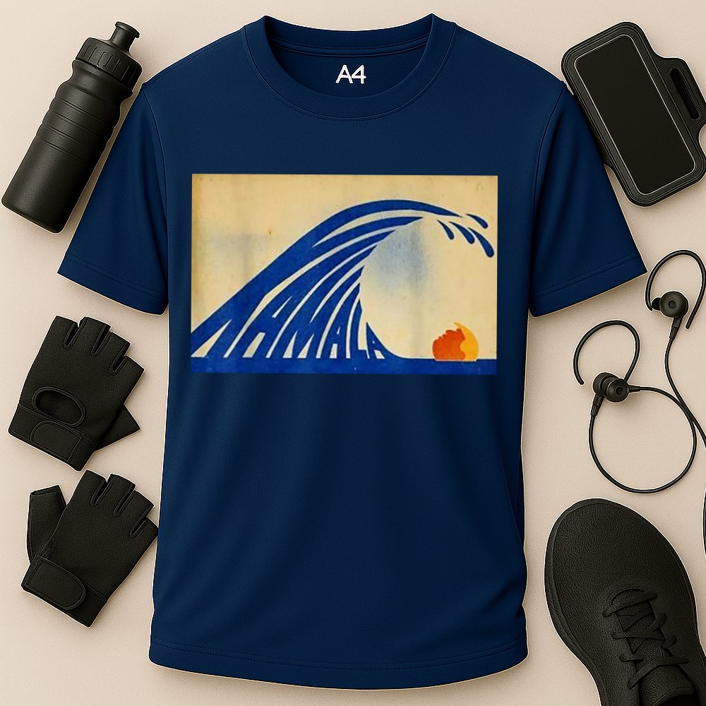 Blue Wave Kamala Funny Anti Trump Cooling Performance Crew T-Shirt