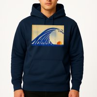 Blue Wave Kamala Funny Anti Trump Hoodie