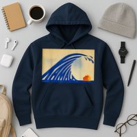 Blue Wave Kamala Funny Anti Trump Hoodie