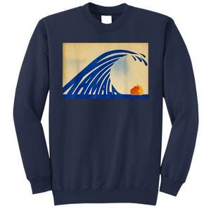 Blue Wave Kamala Funny Anti Trump Sweatshirt