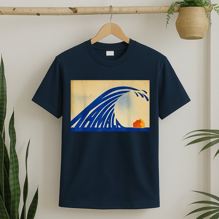 Blue Wave Kamala Funny Anti Trump T-Shirt