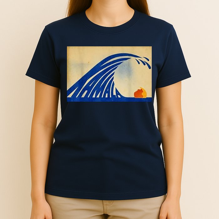 Blue Wave Kamala Funny Anti Trump T-Shirt