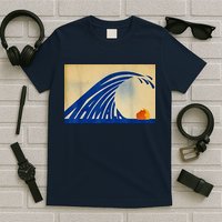 Blue Wave Kamala Funny Anti Trump T-Shirt