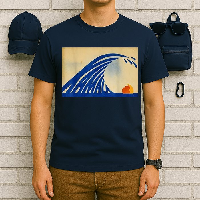Blue Wave Kamala Funny Anti Trump T-Shirt