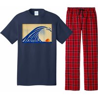 Blue Wave Kamala Funny Anti Trump Pajama Set