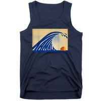 Blue Wave Kamala Funny Anti Trump Tank Top