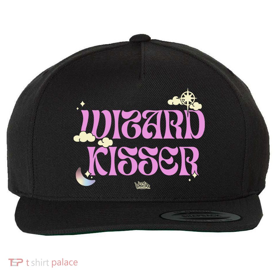 Babsdraws Wizard Kisser Wool Snapback Cap