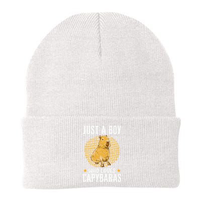 Boy who loves Capybaras South American Capybara  Beanie