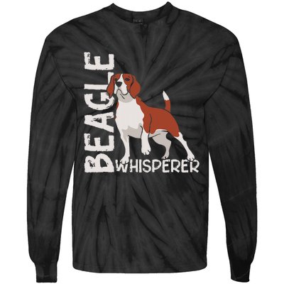 Beagle Whisperer Lover Dog Puppy Beagles Tie-Dye Long Sleeve Shirt