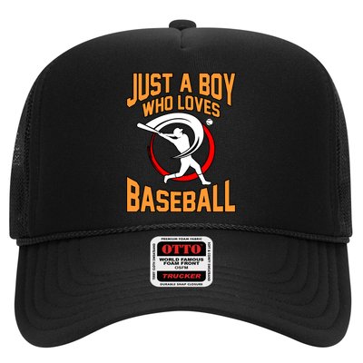 Boy Who Loves Baseball Sports Player Lover Coach Graphic Gift Hat