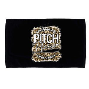 Baseball Womens Leopard Pattern Softball Baseball Microfiber Hand Towel