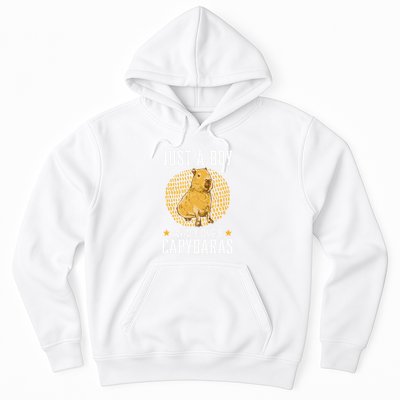 Boy who loves Capybaras South American Capybara  Hoodie