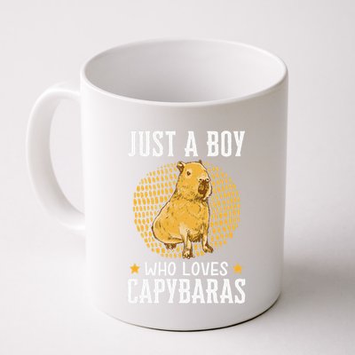 Boy who loves Capybaras South American Capybara  Mug