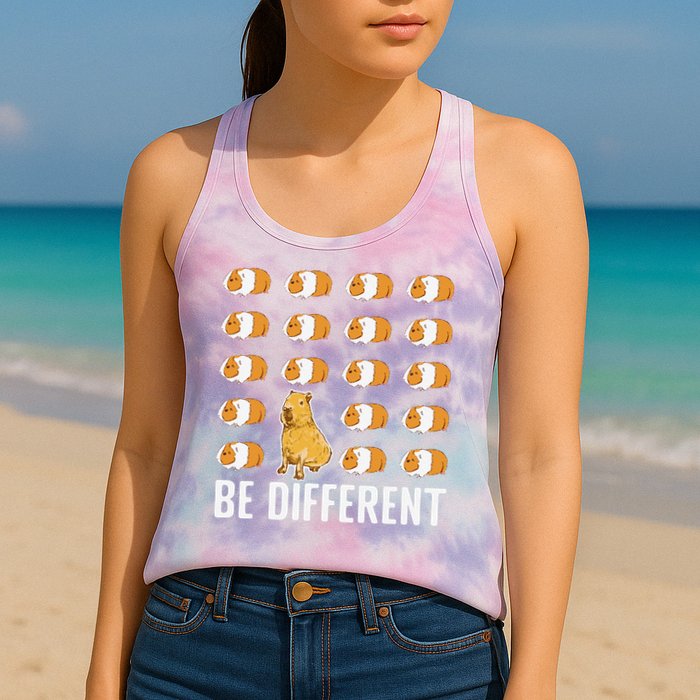 Boy who loves Capybaras South American Capybara  Womens Tank Top