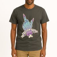 Badass Witch Middle Finger Tall T-Shirt