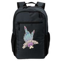 Badass Witch Middle Finger Backpack