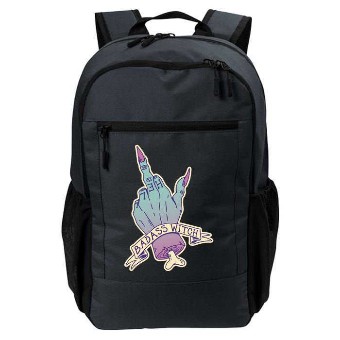 Badass Witch Middle Finger Backpack
