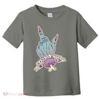 Badass Witch Middle Finger Toddler T-Shirt