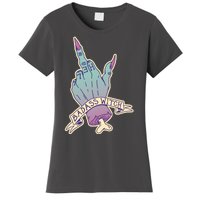 Badass Witch Middle Finger Women's T-Shirt