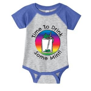 Bourbon Whiskey Mint Julep Mojito Rum Vacation Day Ing Gift Infant Baby Jersey Bodysuit