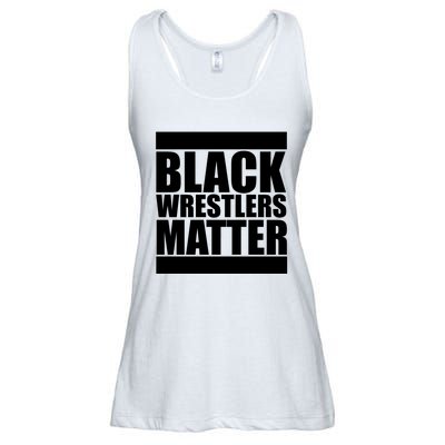 Black Wrestlers Matter Ladies Essential Flowy Tank