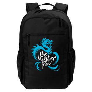 Be Water My Friend Water Dragon Daily Commute Backpack