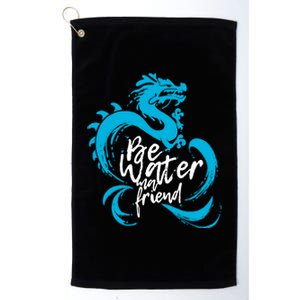 Be Water My Friend Water Dragon Platinum Collection Golf Towel