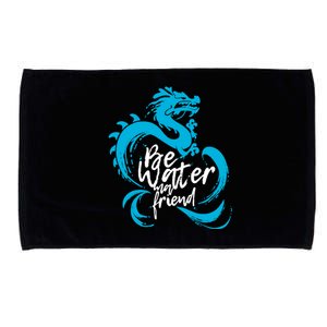 Be Water My Friend Water Dragon Microfiber Hand Towel