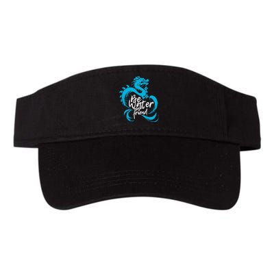 Be Water My Friend Water Dragon Valucap Bio-Washed Visor