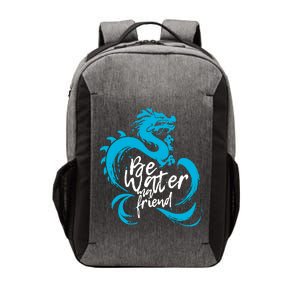 Be Water My Friend Water Dragon Vector Backpack