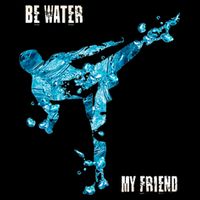 Be Water My Friend Ripple Quote Impact Tech Backpack