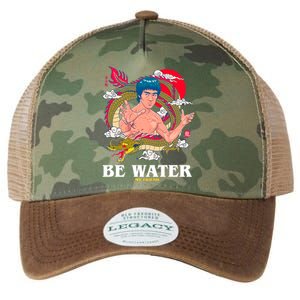 Be Water My Friend Legacy Tie Dye Trucker Hat