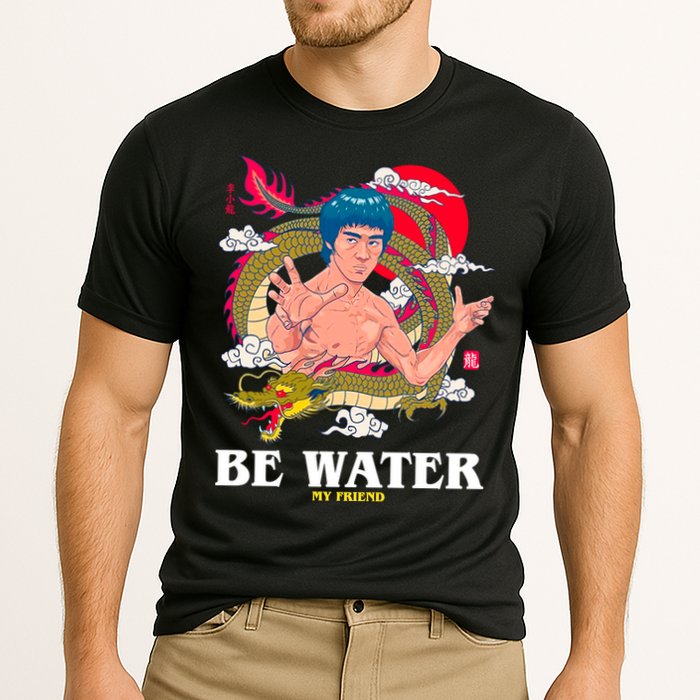 Be Water My Friend Cooling Performance Crew T-Shirt